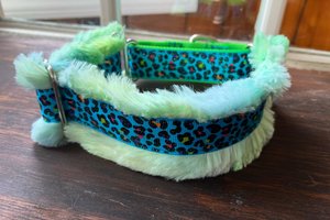 Neon Leopard Collar 4 colors and 3 styles