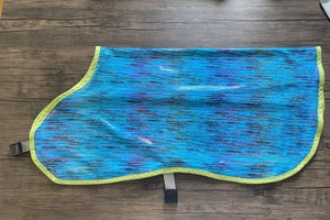 Digital Holographic - PINK or Teal - Evaporative Cooling Coat -