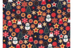 Holiday Cookies Fleece Vest, 2 leg, 4 leg - Small, medium, large