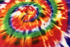 Tie Dye Fleece Vest (sm/med)