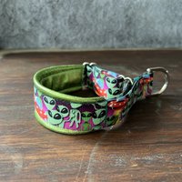 Ready To Ship - Aliens Limited Slip Collar with Leather Padding