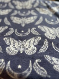 Navy Moths - FLEECE Vest // 2 leg sweater // 4 leg pajama