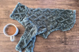 Minky Mock Cable Knit Sweater or Pajama