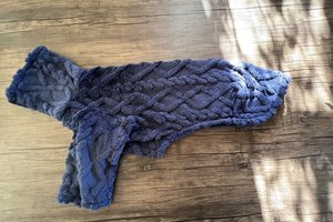 Minky Mock Cable Knit Sweater or Pajama