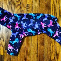 Superfuzz Sale Unicorn Superfuzz Fleece Dog Pajama - 2 Leg & 4 Leg