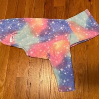 Cotton Candy Galaxy 2 Leg, 4 leg, And Vest Dog Pajama
