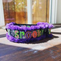 Spooooooky collar- 2 widths and 3 styles