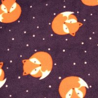 Fox and dots - dog vest, 2 leg or 4 leg fleece sweater
