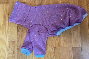 Plush star sweaters for dogs!