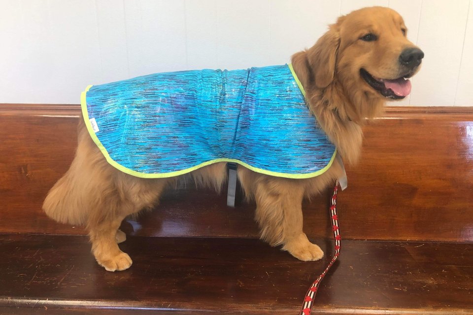 Digital Holographic - PINK or Teal - Evaporative Cooling Coat -