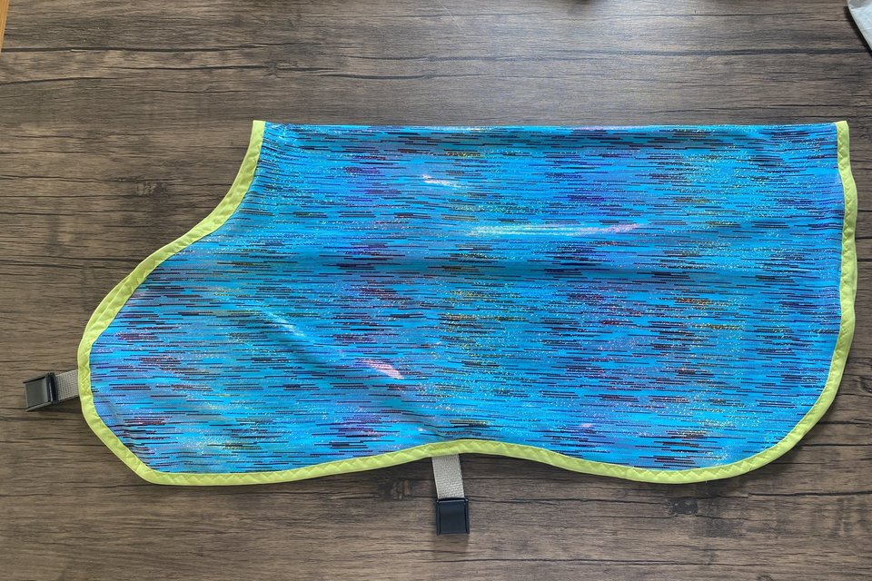 Digital Holographic - PINK or Teal - Evaporative Cooling Coat -