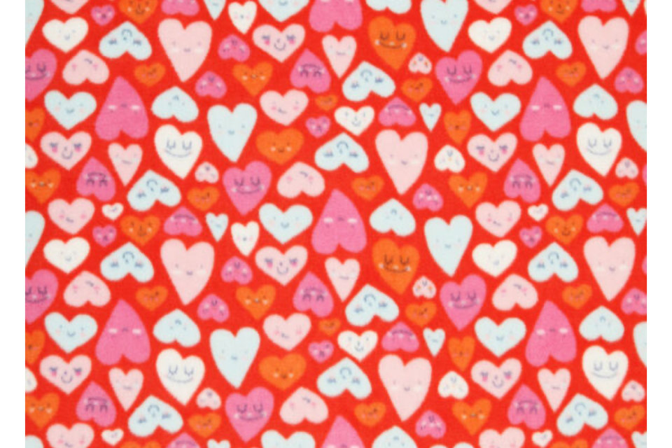 Crazy In Love Fleece dog Pajamas - dog vest, 2 leg or 4 leg fleece sweater