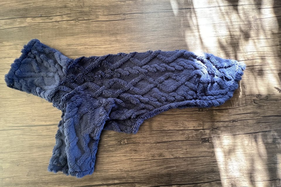Minky Mock Cable Knit Sweater or Pajama