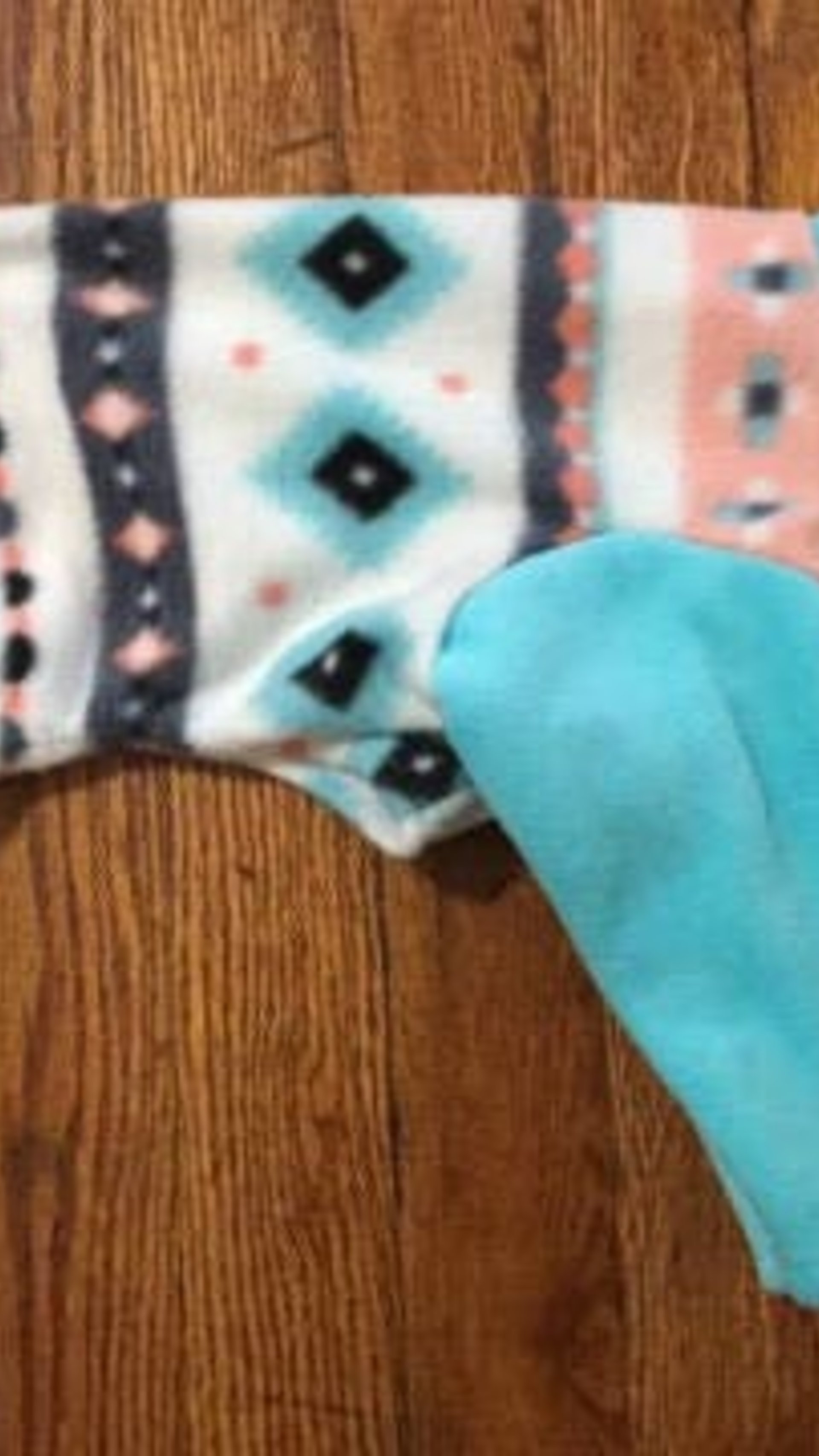 Aztec stripes - Dog Fleece Pajama - Vest - 2 leg - 4 leg