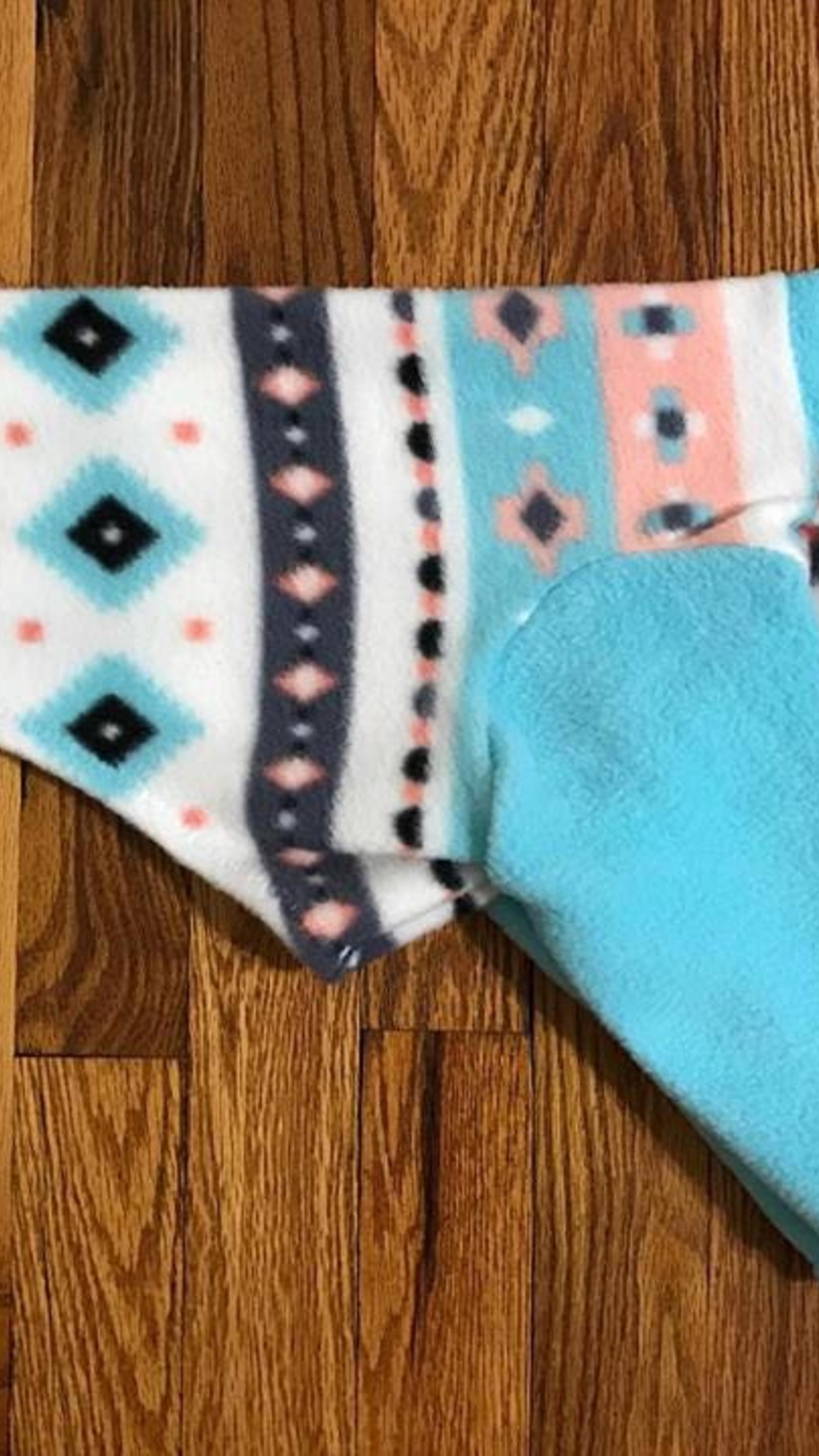 Aztec stripes - Dog Fleece Pajama - Vest - 2 leg - 4 leg