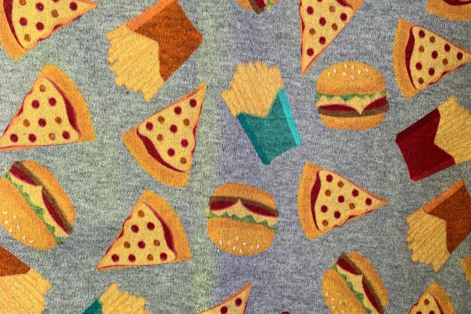 Snacks on Snacks - Lightweight Cotton Tshirt for dogs! (1-30lbs)