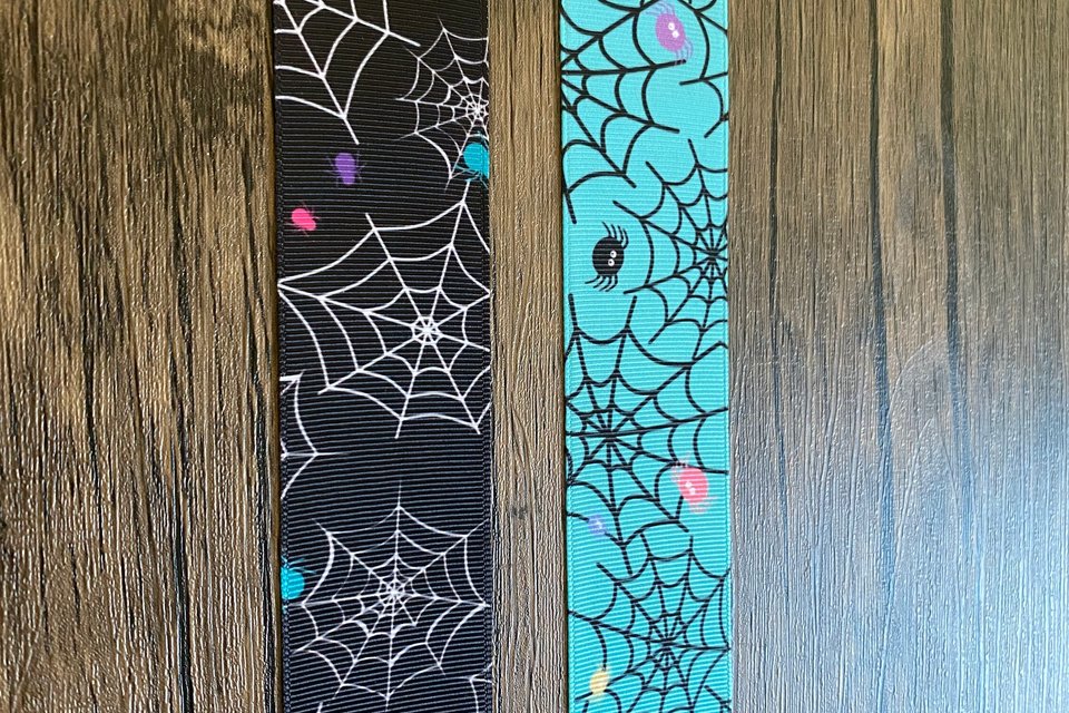 Itsy bitsy spider webs- 2 widths and 3 styles