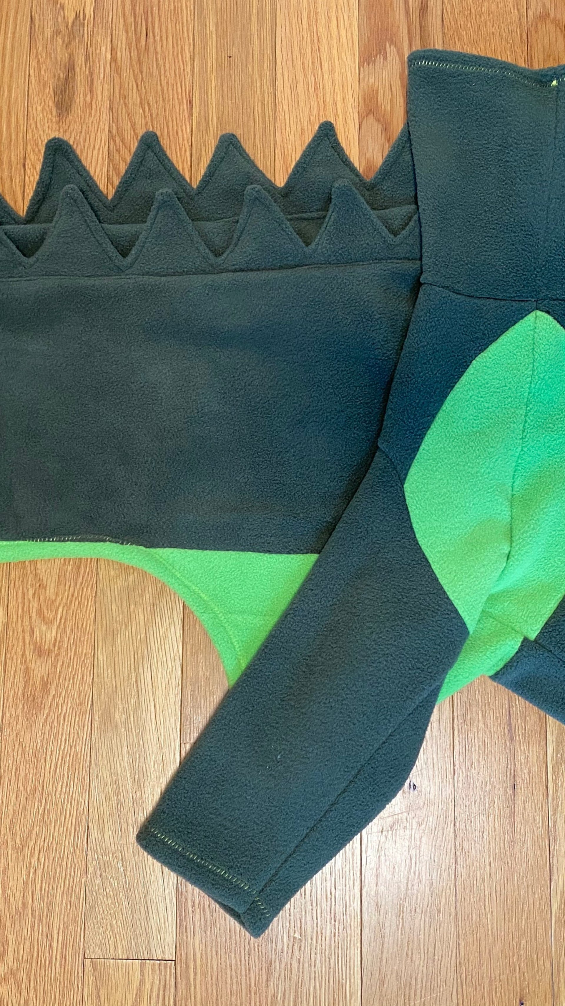 Alligator fleece dog pajama- 2 leg, 4 leg