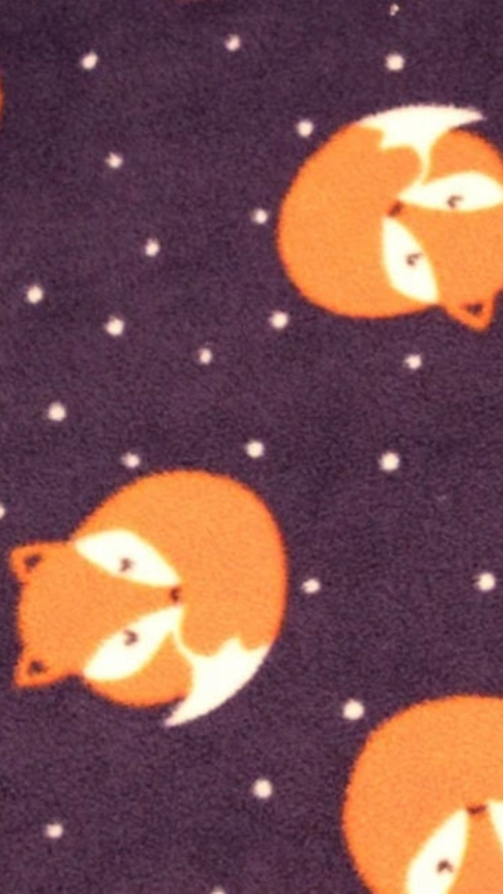 Fox and dots - dog vest, 2 leg or 4 leg fleece sweater