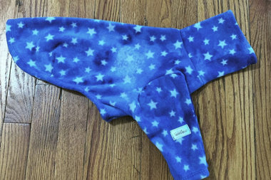 *SALE* Watercolor Stars  - dog vest, 2 leg or 4 leg fleece sweater