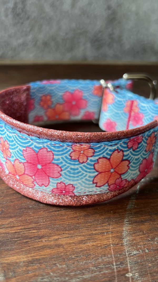 Ready To Ship - Cherry Blossoms with Glitter Coral Padding 