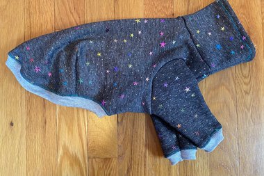 Plush star sweaters for dogs!